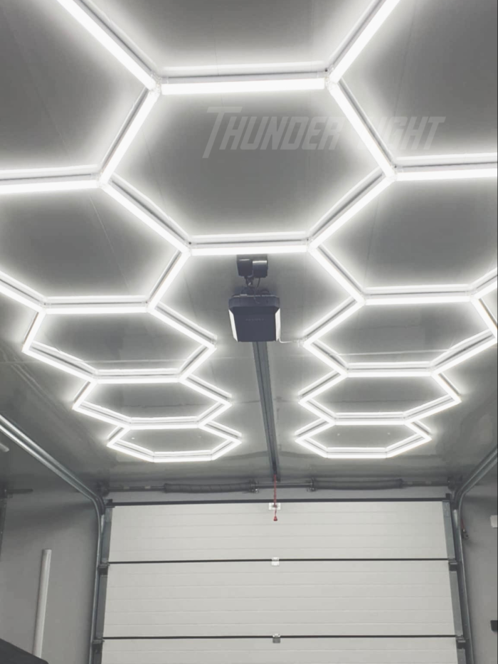 Ściemnialne oświetlenie Hexagon LED 14 | 4,25m - 2,40m - obrazek 6