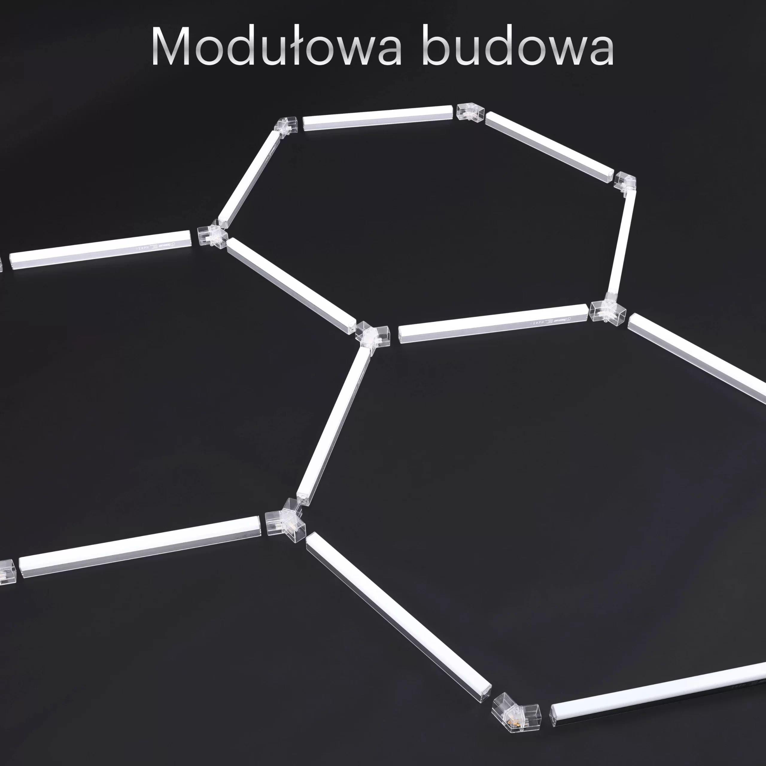 System oświetleniowy 3CCT Hexagon LED 14 | 4.25 - 2.40m - obrazek 7
