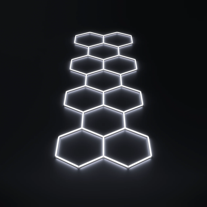 Lampa LED Hexagon