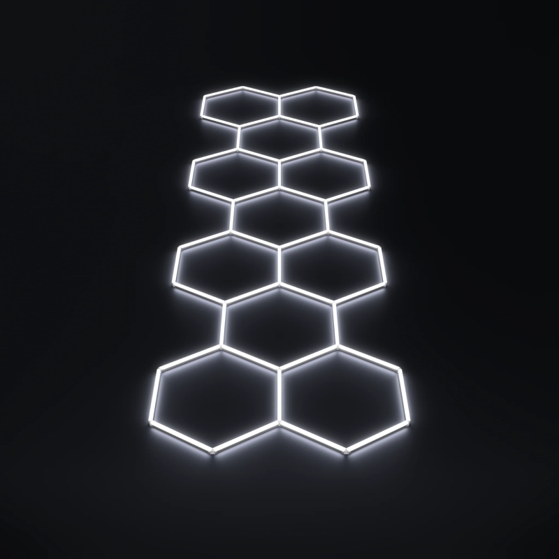 Lampa LED Hexagon