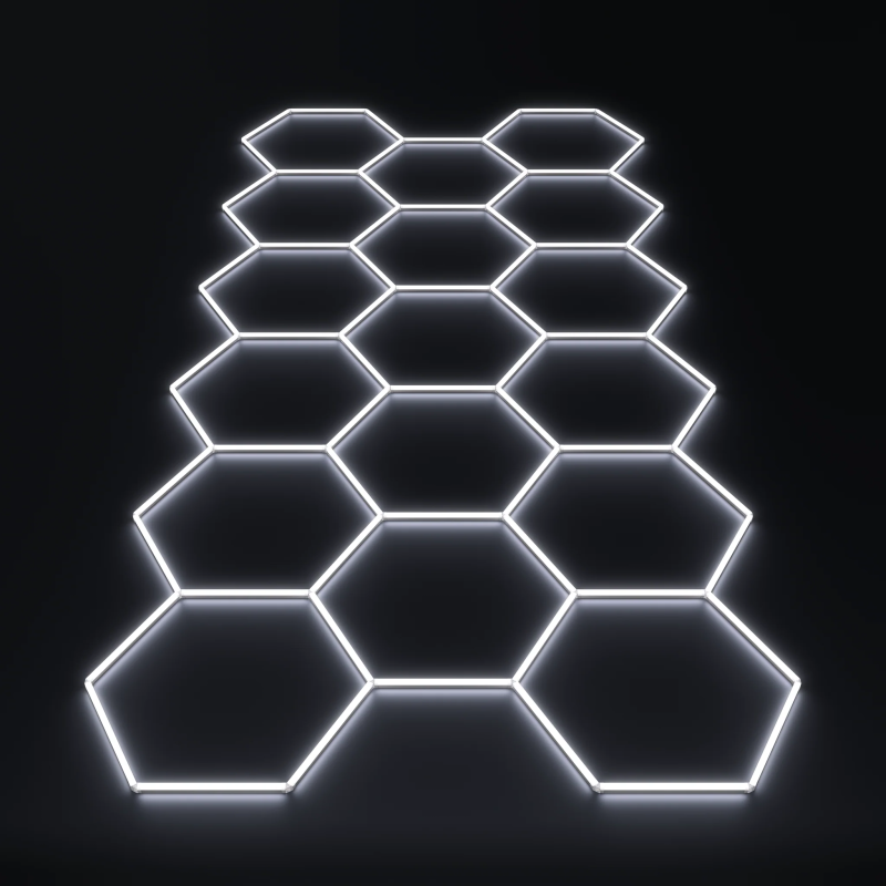 Lampa Hexagon LED 17 | 5,05m - 2,40m