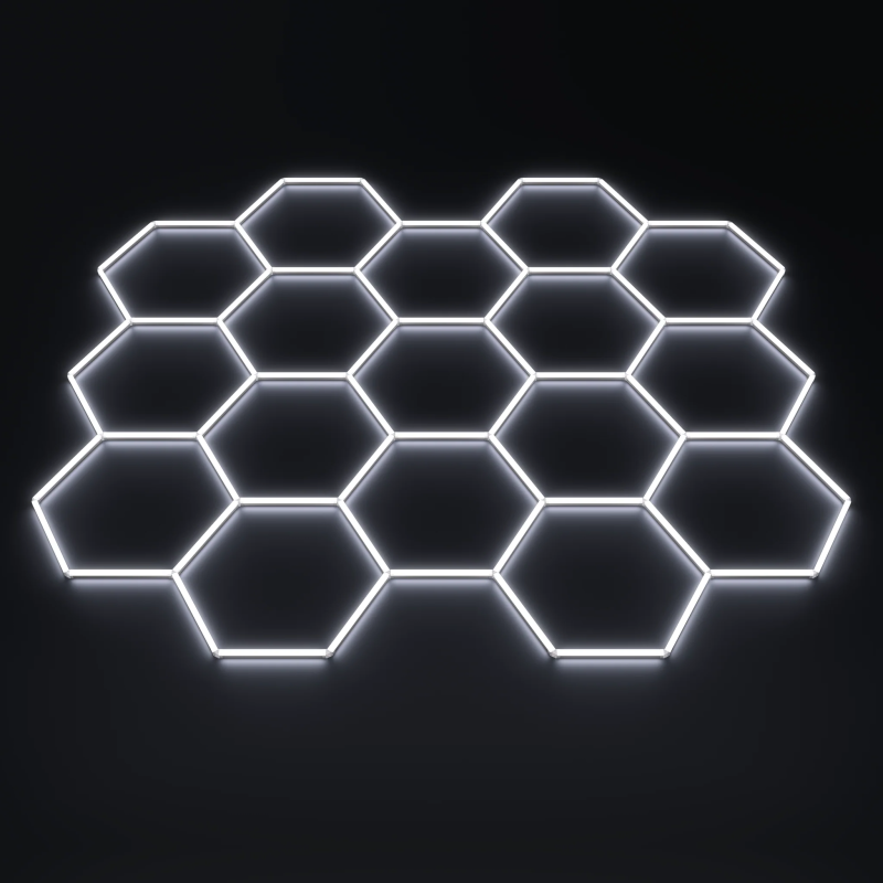 Lampa Hexagon LED 17 | 3,75m - 3,30m
