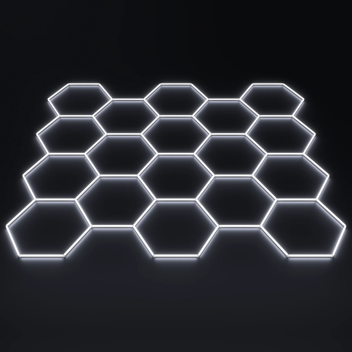 Lampa Hexagon Led 18 | 3,75m - 3,30,m
