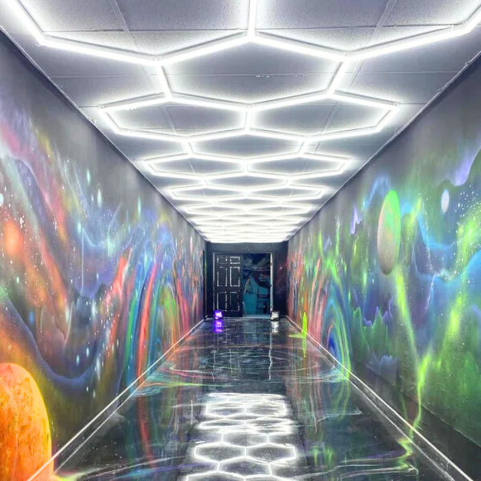 Ściemnialne oświetlenie Hexagon LED 11 | 5,15m – 1,70m - obrazek 2