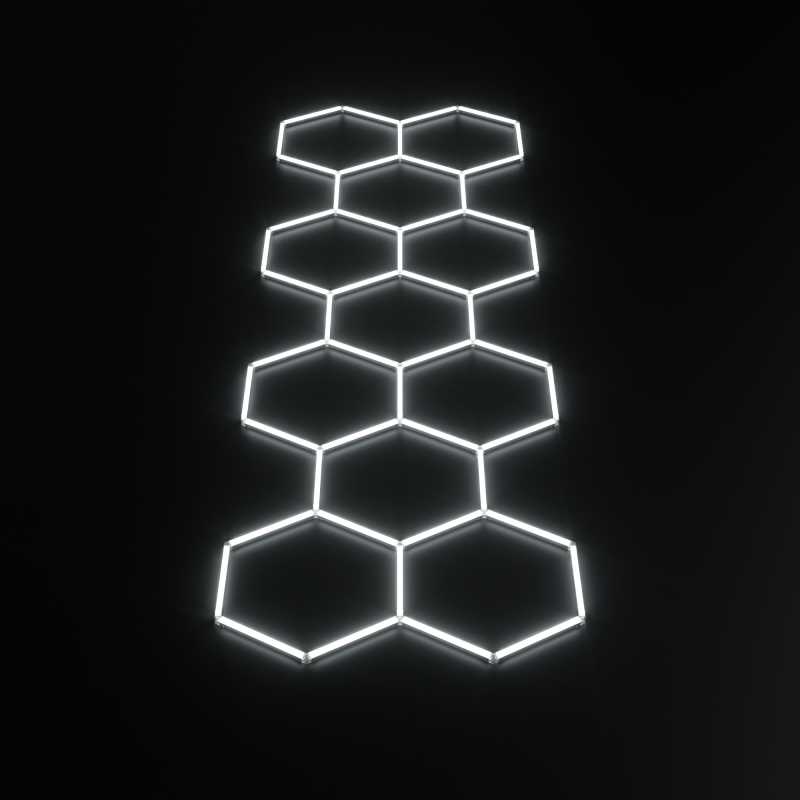 System oświetleniowy Hexagon LED 11 | 5.15 - 1.70 m