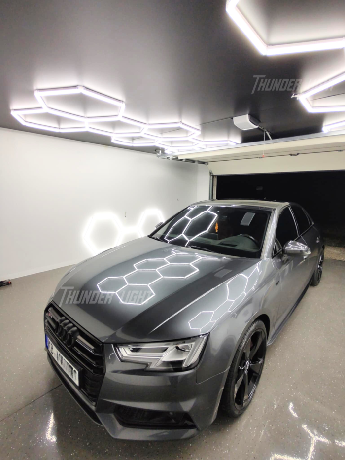 Ściemnialne oświetlenie Hexagon LED 8 | 3,75m – 1,70m - obrazek 2