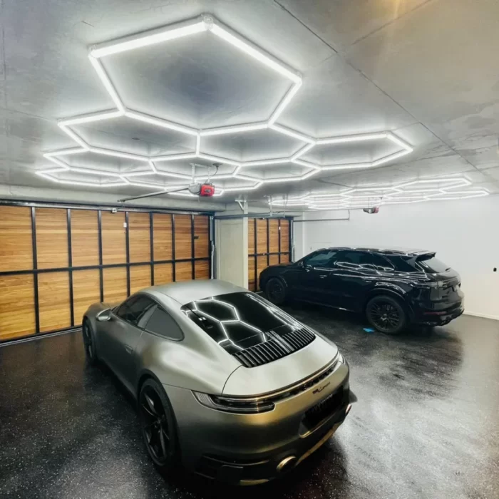 Ściemnialne oświetlenie Hexagon LED 11 | 3,35m – 2,40m - obrazek 2