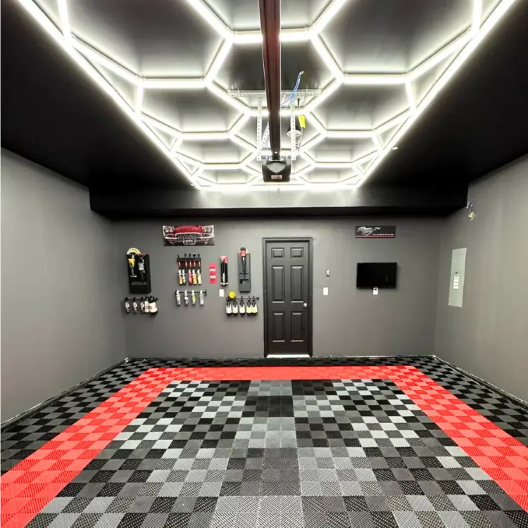 Oświetlenie Hexagon LED do Garażu