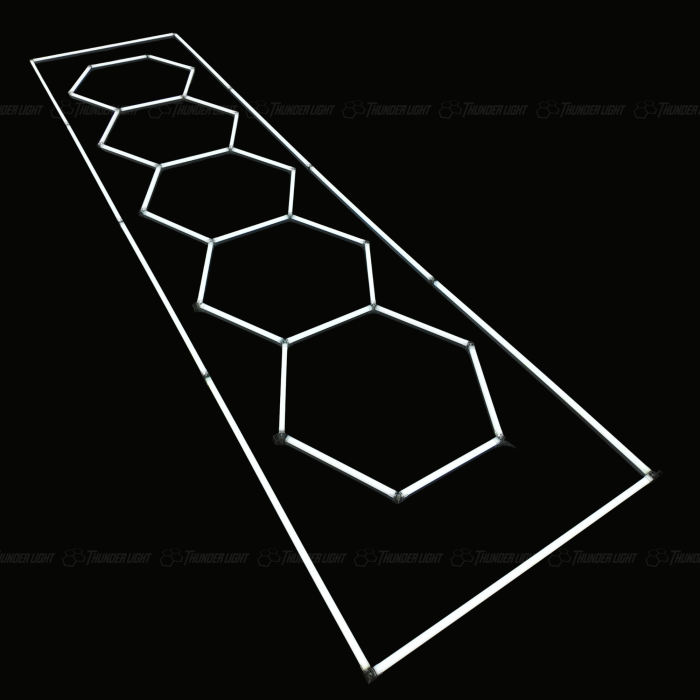 5 hexagon led