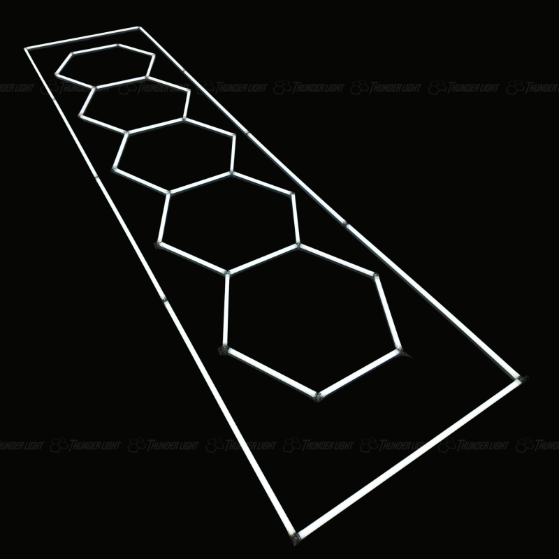 5 hexagon led