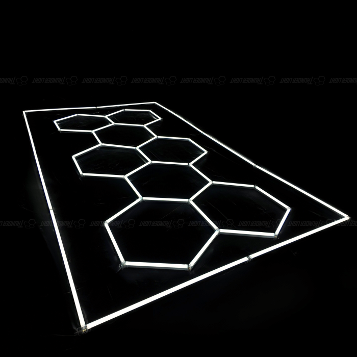 Lampa LED Hexagon 8 | 4,05 - 2,45m