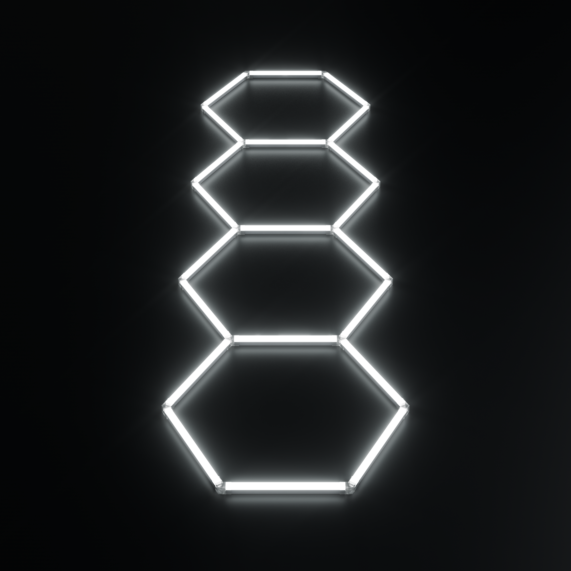 System oświetleniowy Hexagon LED 4 | 3,40 - 0,95m
