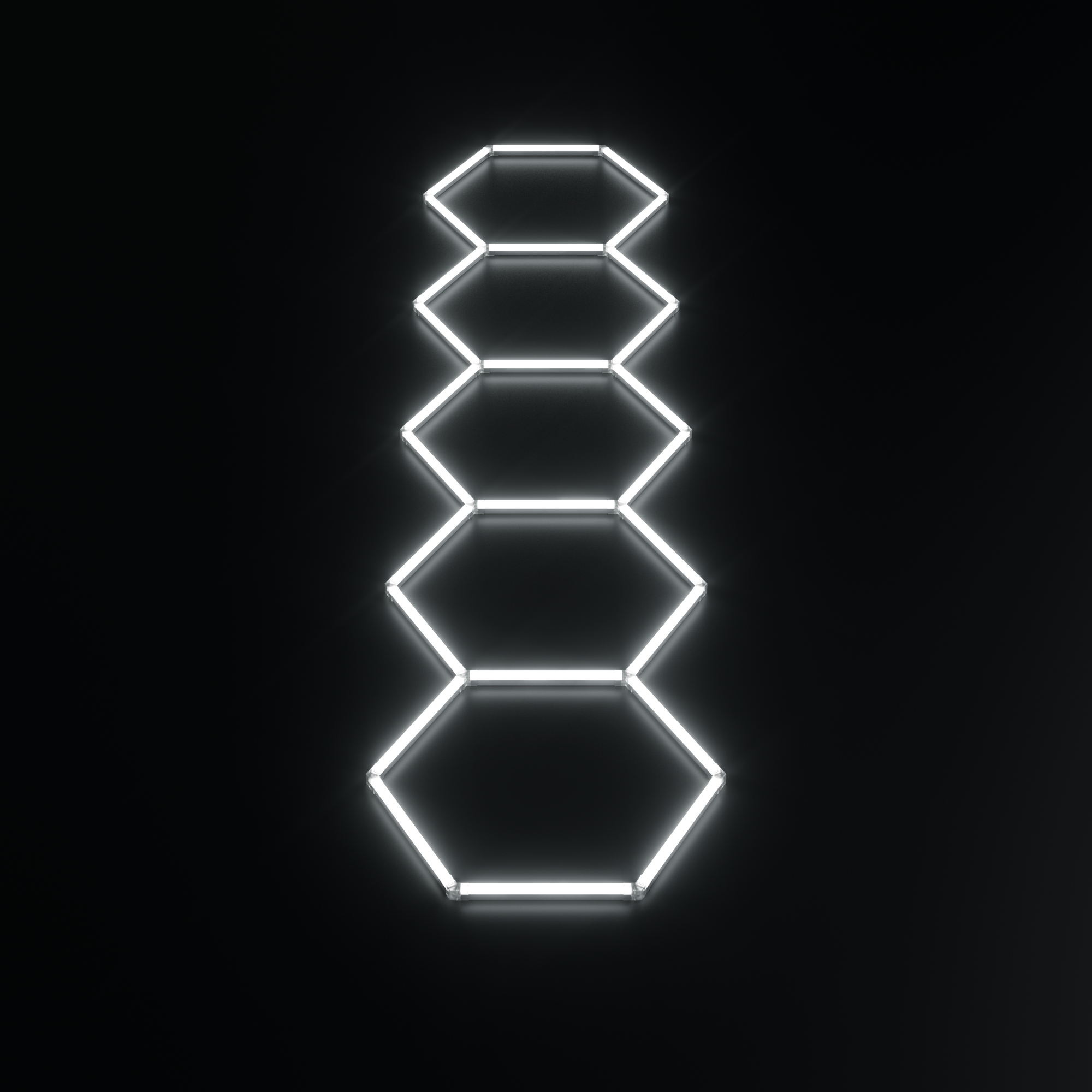 System oświetleniowy Hexagon LED 5 | 4,25 - 0,95m