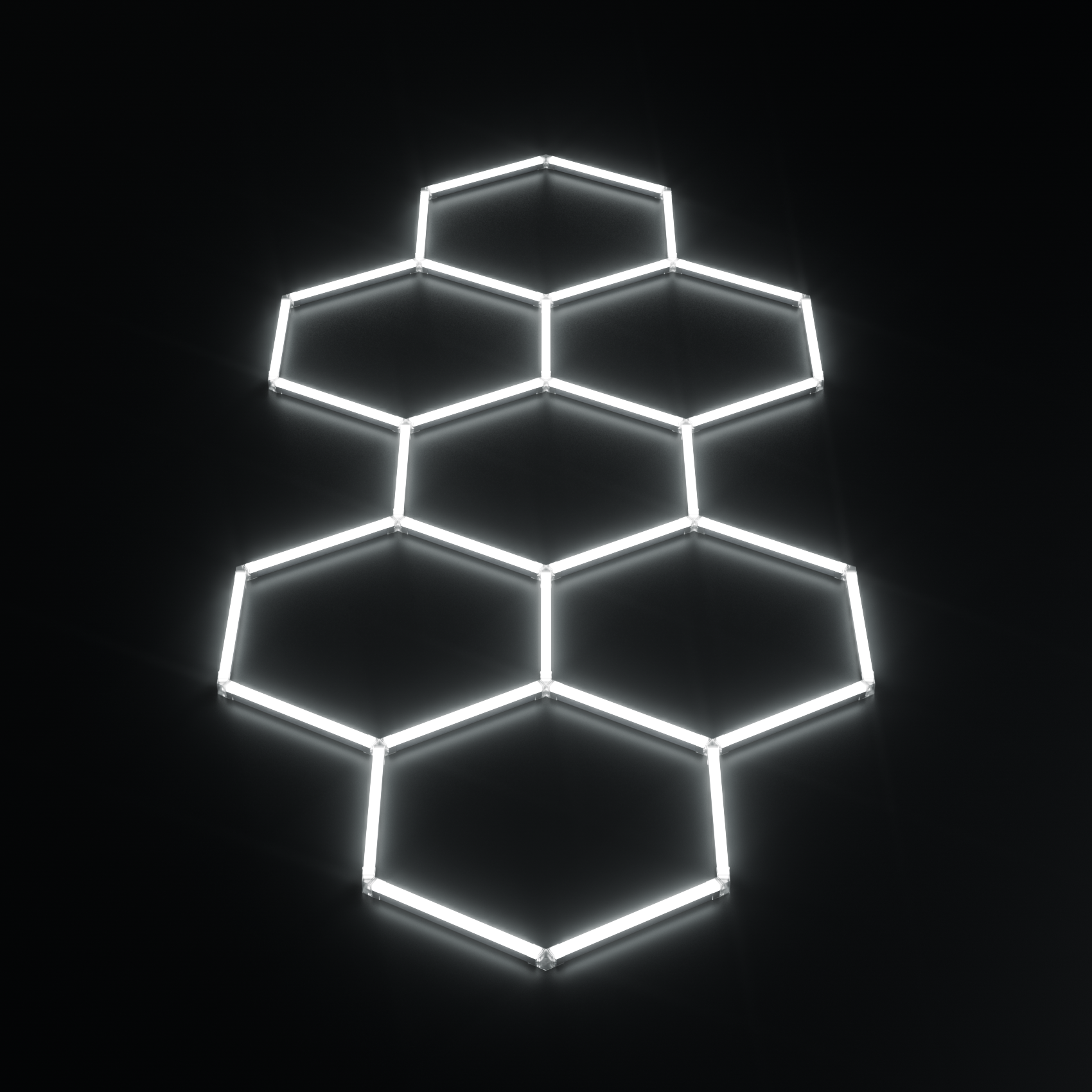System oświetleniowy Hexagon LED 7 | 3,75 - 1,70m