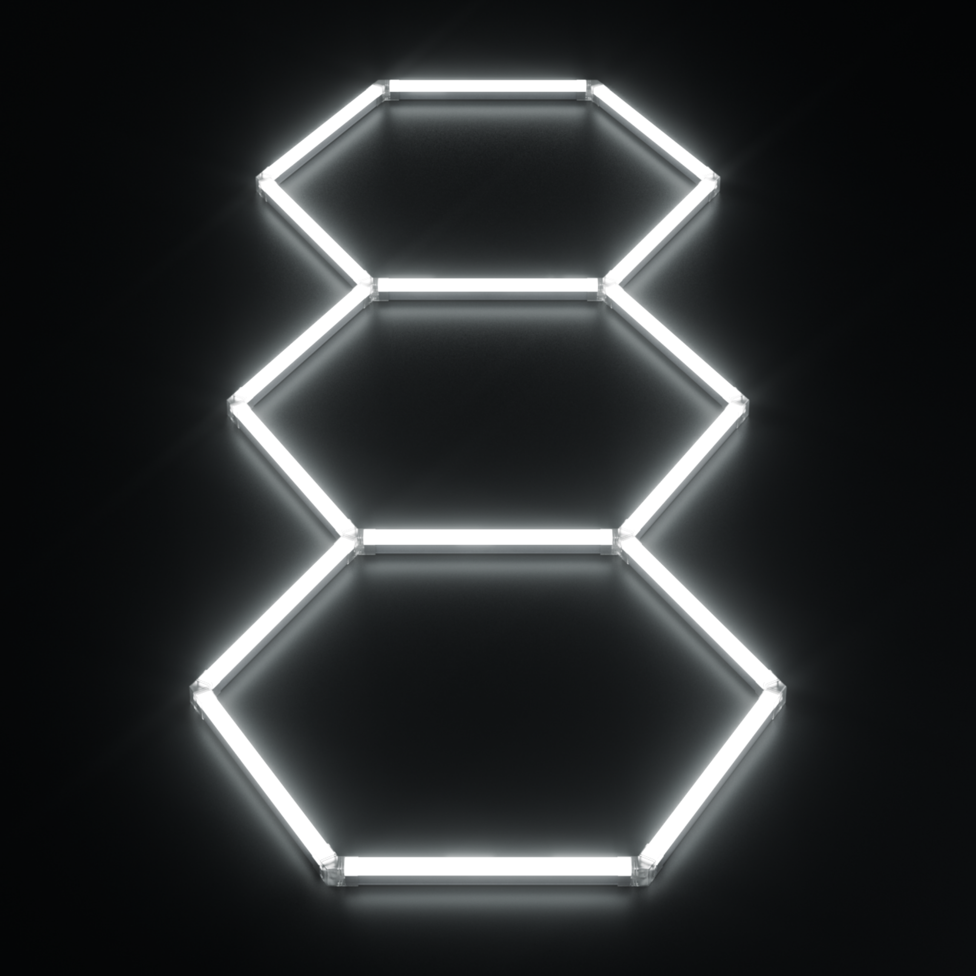 System oświetleniowy Hexagon LED 3 XL | 3,10 - 1,20m
