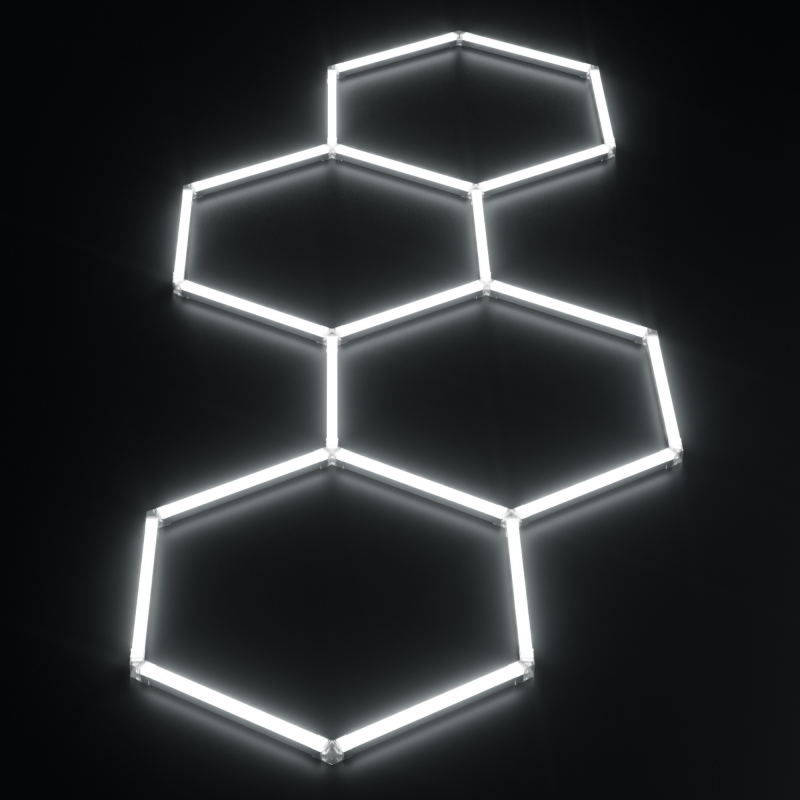 System oświetleniowy Hexagon LED 4 XL | 3,30 - 1,55m