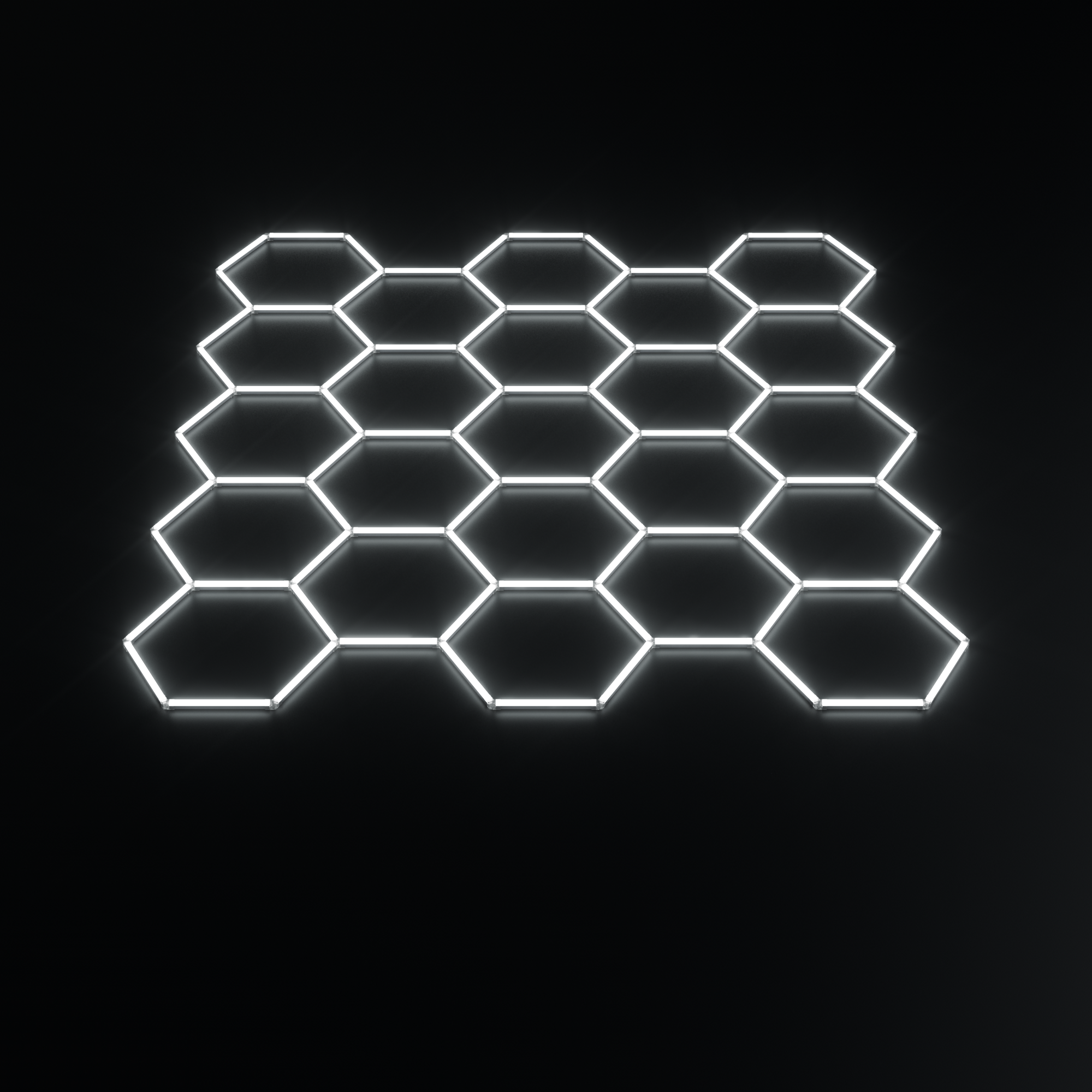 System oświetleniowy Hexagon LED 23 | 4,25m - 3,75m