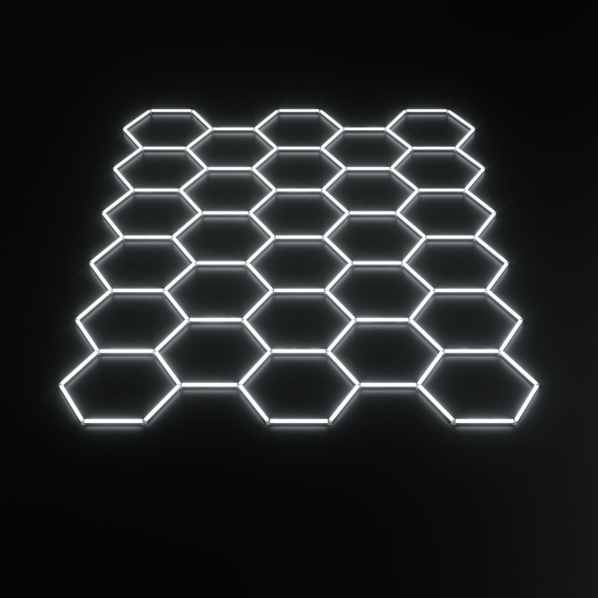 System oświetleniowy Hexagon LED 28 | 5,10m - 3,75m