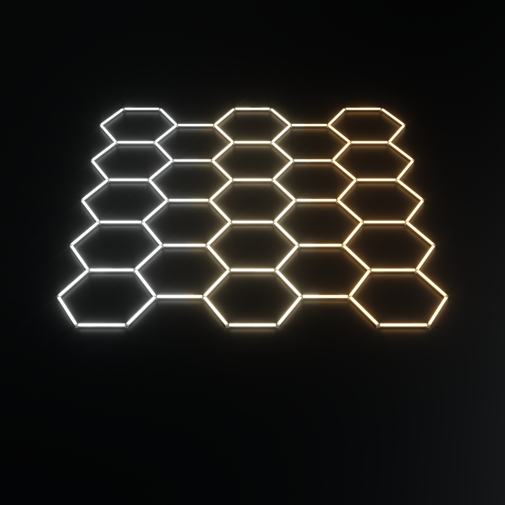 System oświetleniowy 3CCT Hexagon LED 23 | 4,25m - 3,75m