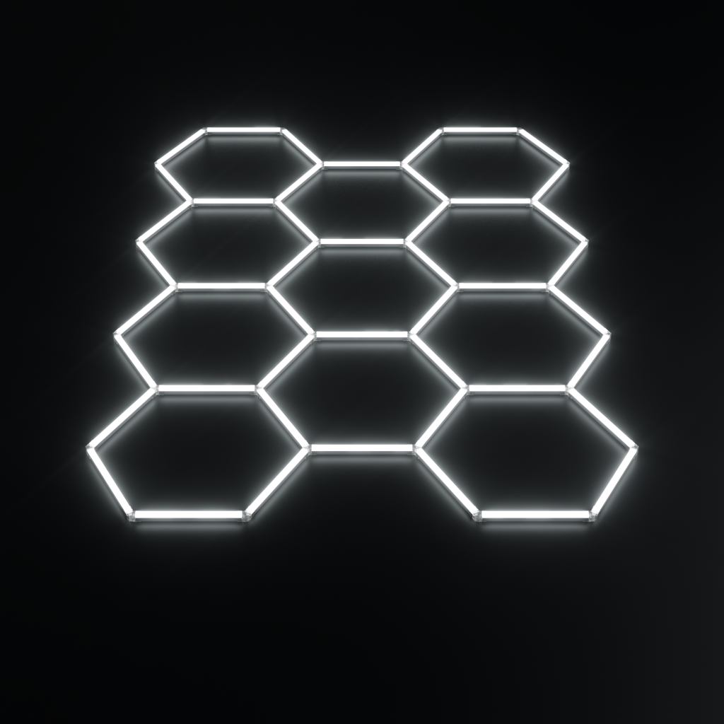 jak wybrać zestaw hexagon led do garażu