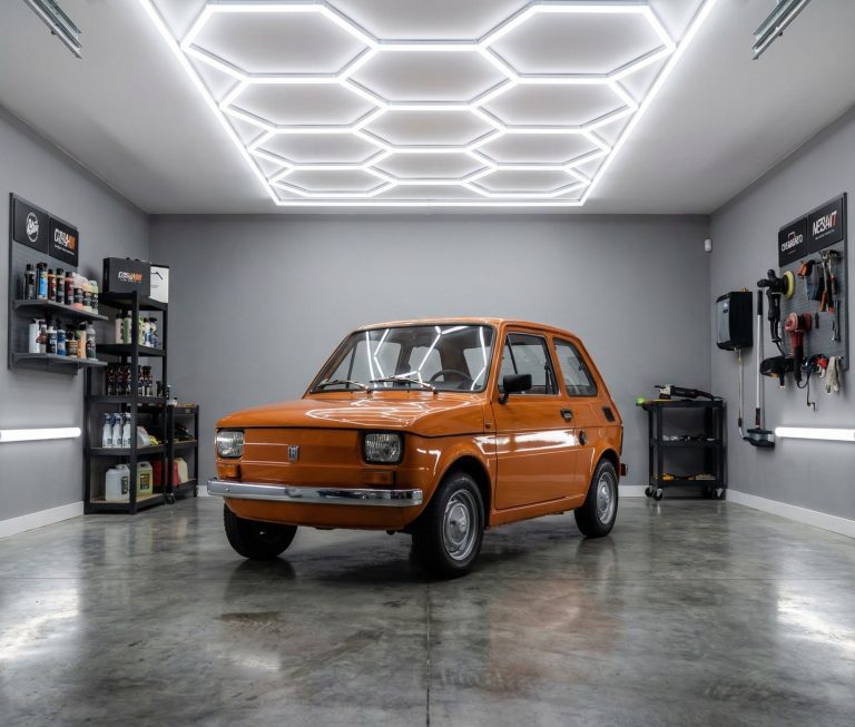 Hexagon LED do detailingu