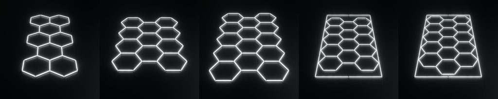 Jaki zestaw Hexagon LED wybrać do garażu